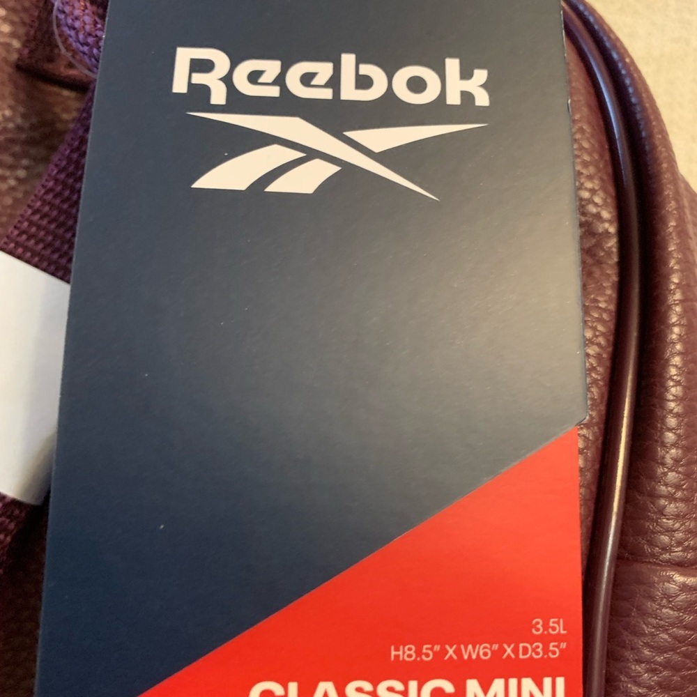 Reebok Burgundy Mini Backpack - Picture 3 of 5